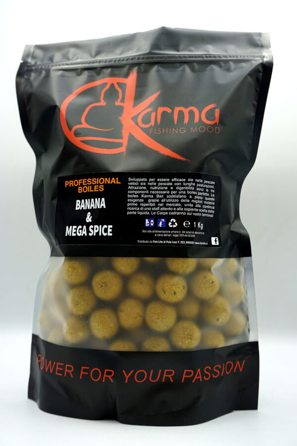 Solubile Top Boilies Banana & Megaspice