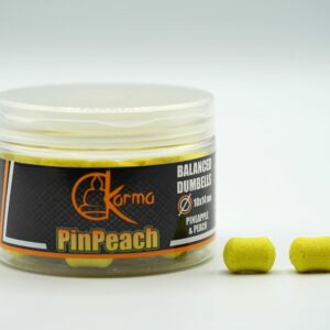 Balanced Dumbells Pin Peach 10x14 mm