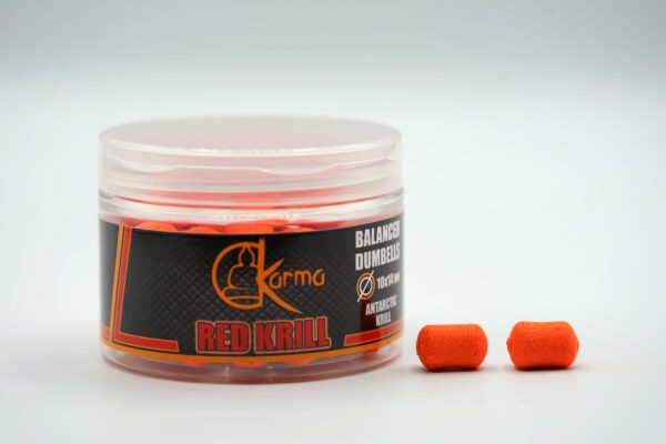 Balanced Dumbells Red Krill 10x14 mm