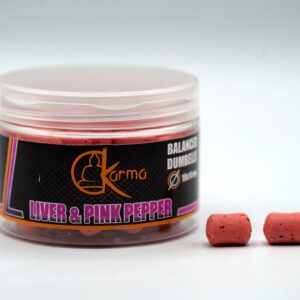Balanced Dumbells Liver & Pink Pepper 10x14 mm