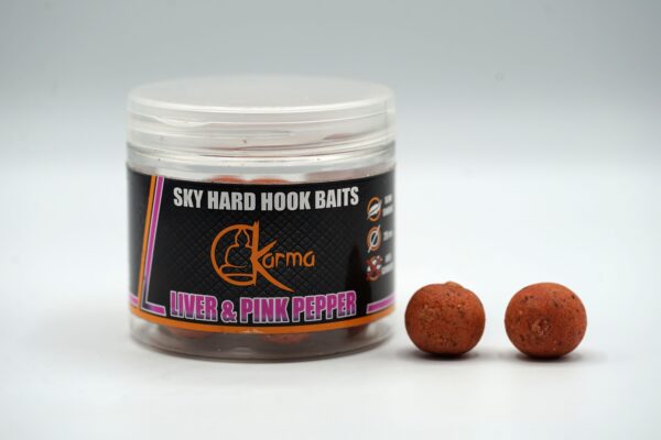 Hard Hook Baits - Slow Sinking -  Liver & Pink Pepper