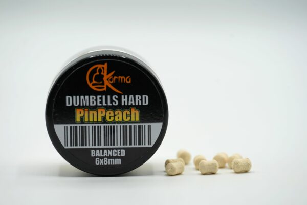 Balanced Hard Dumbells Pin Peach 6x8 mm