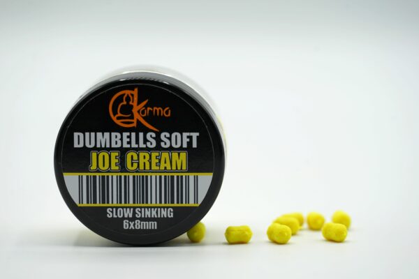 Slow Sinking Dumbells Soft Joe Cream 6x8 mm