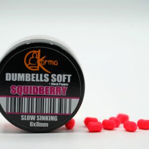 Slow Sinking Soft Dumbells Squidberry + B.P. 6x8 mm