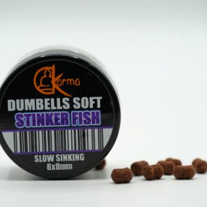 Slow Sinking Dumbells Soft Stinker Fish 6x8 mm