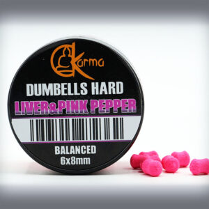Balanced Hard Dumbells Liver & Pink Pepper 6x8 mm