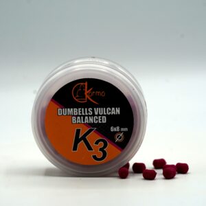 Dumbells Vulcan Balanced K3 6x8mm - 15g - Fucsia