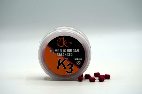 Dumbells Vulcan Balanced K3 6x8mm - 15g - Fucsia